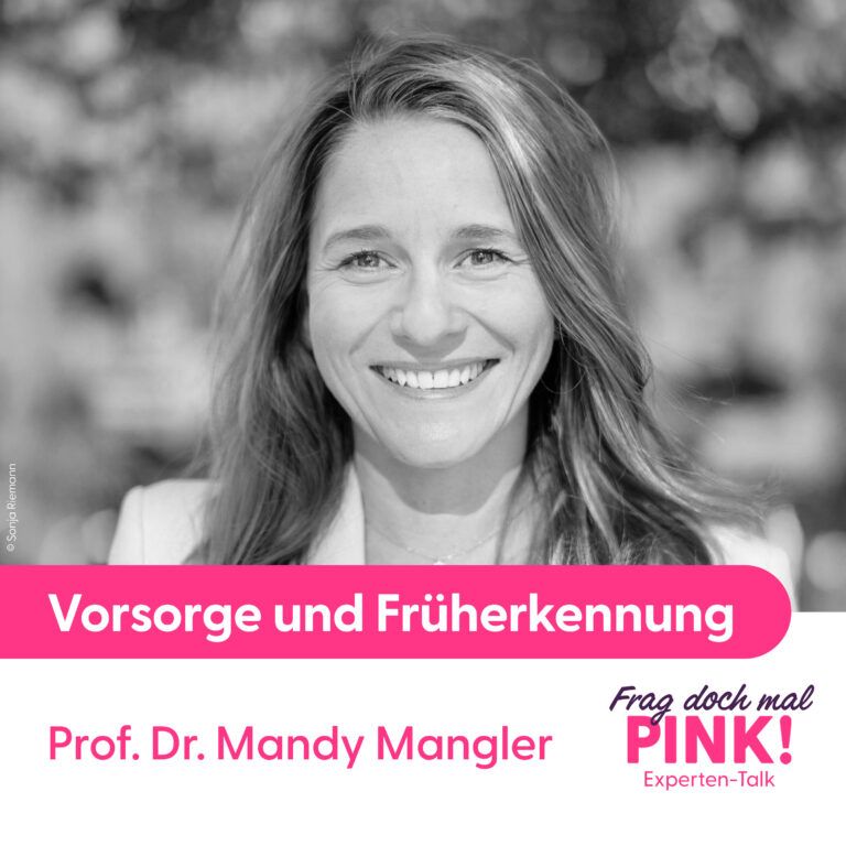 Cover Folge 4: Vorsorge und Früherkennung – mit Prof. Dr. Mandy Mangler