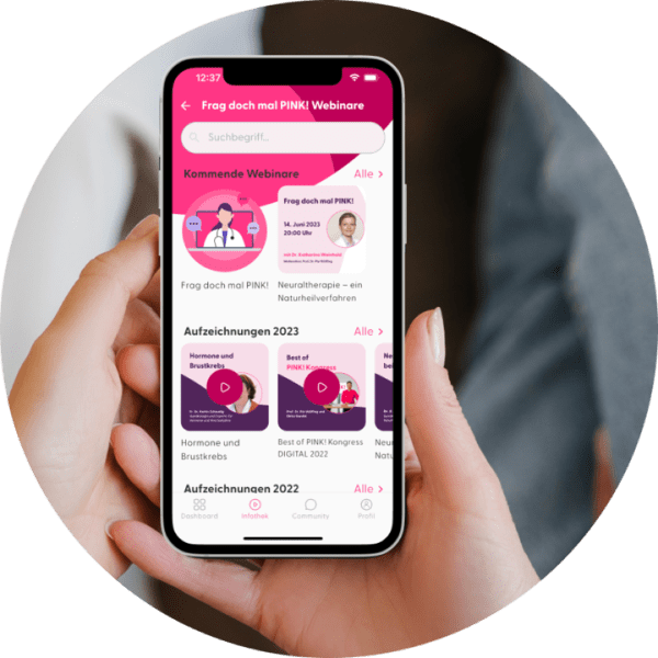 PINK! Coach: Ihr digitaler Begleiter in Brustkrebstherapie und Nachsorge
